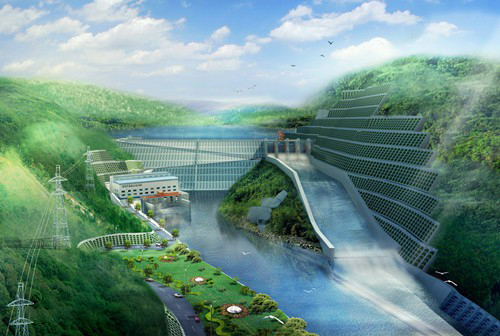 浦城老挝南塔河1号水电站项目